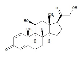 Prednisolone EP Impurity I (17-Deoxy Prednisolone)