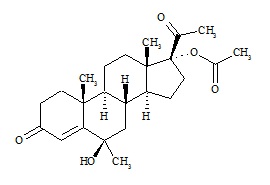 6-beta-Hydroxy Medroxy Progesterone 17-Acetate