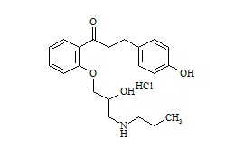 4'-Hydroxy propafenone HCl