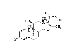 Clobetasol Impurity (9-Fluoro-11-beta-21-Dihydroxy-16-Methylpregna-1, 4, 16-triene-3, 20-Dione)