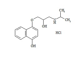 4-Hydroxy Propranolol HCl