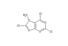 2,6,8-Trichloro-7-Methyl Purine