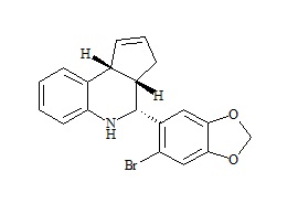 Benzopyrene Related Compound 6 ((3aS,4R,9bR)-4-(6-Bromo-1,3-Benzodioxol-5-yl)-3a,4,5,9b-Tetrahydro-3H-Cyclopenta-[c]-Qui