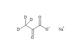 Pyruvic Acid-D3  Sodium Salt
