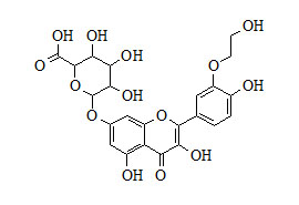 Mono-3-Hydroxyethyl-Quercetin-Glucuronide