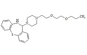 2-[2-(4-Dibenzo[b,f] [1,4]thiazepine-11-yl-1-piperazineyl)ethoxyl]-1-ethyl Ethanol