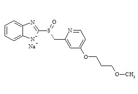 (R)-Desmethyl Rabeprazole Sodium Salt