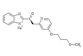 (S)-Desmethyl Rabeprazole Sodium Salt