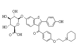 Raloxifene-6-glucuronide