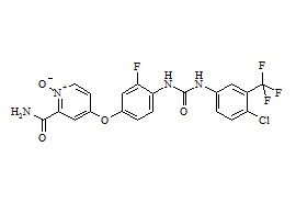 N-Desmethyl Regorafenib N-Oxide (M5 Metabolite)