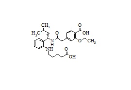 2-Despiperidyl-2-(5-Carboxypentylamine Repaglinide) (M2 Metabolite)