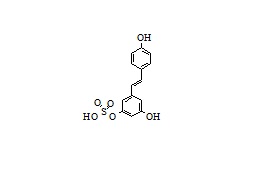 Resveratrol-3-sulfate (cis+trans)