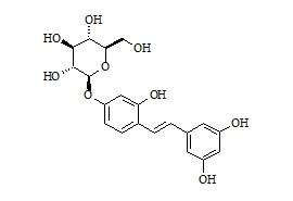 Trans-Oxyresveratrol-4-O-D-Glucopyranoside