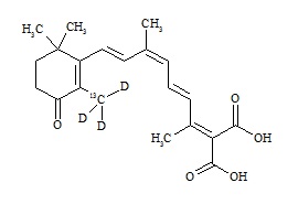 4-Oxo-9,13-di-cis-Retinoic Acid-13C,d3