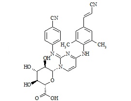 Rilpivirine N-Glucuronide