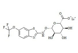 N-Hydroxy Riluzole-O-Glucuronide Lithium Salt