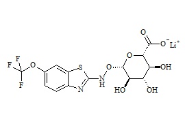N-Hydroxy Riluzole-O-Glucuronide Lithium Salt