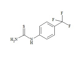 Riluzole Impurity 3 ([4-(Trifluoromethyl)phenyl]thiourea)