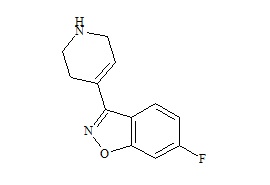 Risperidone Related Impurity 1 (6-Fluoro-3-(1,2,3,6-Tetrahydro-4-Pyridinyl)-1,2-Benzisoxazole)