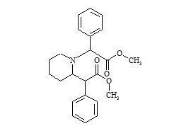 Ritalinic Acid Related Compound (Bis-Methylphenidate (1,2-Bis(carbomethoxymethylbenzyl)piperidine)) (Mixture of Diastere