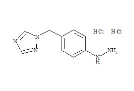 Rizatriptan Impurity (1-(4-Hydrazinophenyl)-methyl-1,2,4-triazole diHCl)
