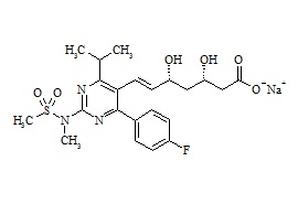 (3S,5R)-Rosuvastatin Sodium Salt