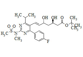 (3R,5R)-tert-Butyl Rosuvastatin (Rosuvastatin Impurity)