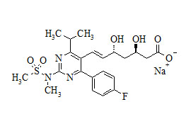 (3R,5R)-Rosuvastatin Sodium Salt