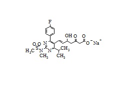 3-Oxo Rosuvastatin Sodium Salt