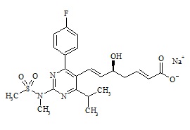 Rosuvastatin EP Impurity N Sodium Salt