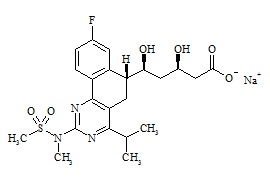 Rosuvastatin Impurity 1 Sodium Salt