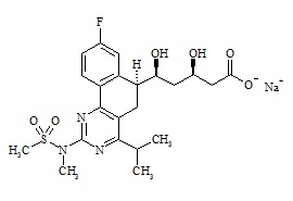 Rosuvastatin Impurity 2 Sodium Salt