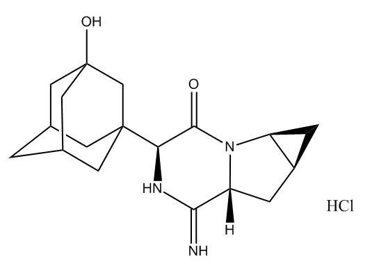 Saxagliptin Cyclic Amidine Impurity HCl