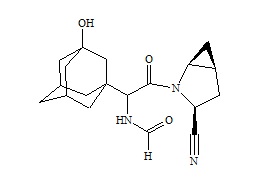 Saxagliptin Impurity 8 (N-Formyl Saxagliptin)