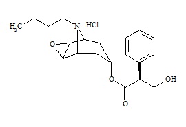 Hyoscine Butylbromide Impurity E HCl (N-Butylhyoscine HCl)