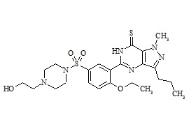 Hydroxythiohomosildenafil