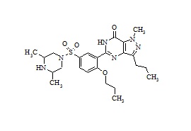 Sildenafil Analogue {5-(5-(3,5-dimethyl-1-piperazinyl)sulfonyl]-2-