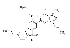 Propoxyphenyl-Hydroxyhomosildenafil