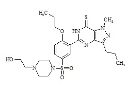 Sildenafil Analogue I (Propoxyphenyl-Thiohydroxyhomosildenafil)