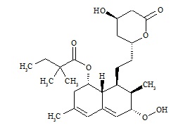 6S)-Hydroperoxy Simvastatin