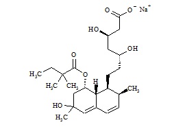 3-Hydroxy Simvastatin Acid, Sodium Salt