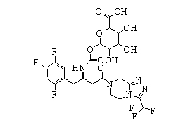 Sitagliptin carbamoyl glucuronide