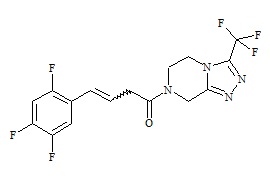 Sitagliptin Deamino Impurity 2 (Mixture of Z and E Isomers)