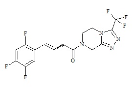 Sitagliptin Deamino Impurity 2 (Mixture of Z and E Isomers)