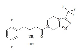 rac-Sitagliptin EP Impurity B HCl