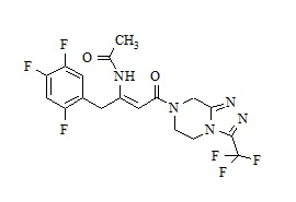 Sitagliptin enamine amide impurity