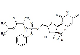 Sofosbuvir-13C-D3