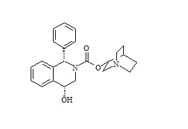 (1S, 4R)-3,4-Dihydro-4-Hydroxy-1-Phenyl-2-(1H)-isoquinoline-Carboxylic Acid (3R)-1-Azabicyclo[2,2,2]oct-3-yl Ester