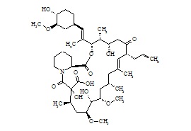 Tacrolimus Impurity 6 (Tacrolimus Hydroxy Acid Impurity)