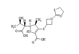 Delta-2,3-(Delta-3,4)-4,7-seco-Tebipenemoic Acid